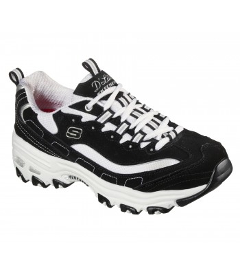 Skechers D'Lites - Biggest Fan Negro/Blanco (11930 BKW)